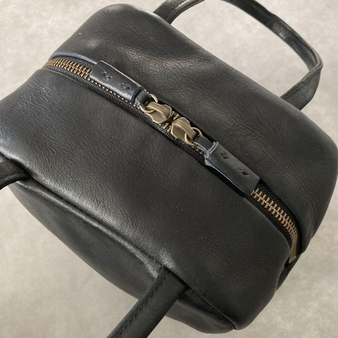 【希少✨️】a（アー）ボストンバッグ ブラック S レザーバッグ 本牛革