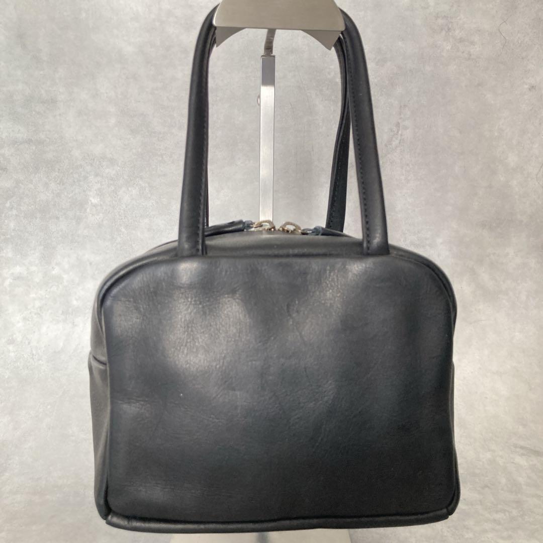 【希少✨️】a（アー）ボストンバッグ ブラック S レザーバッグ 本牛革