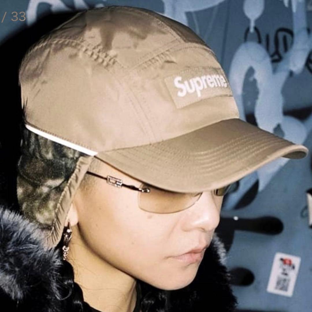 【 Supreme 】Polartec Earflap Camp Cap