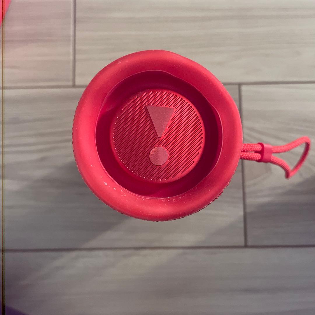 美品　JBL FLIP6 赤　ワイヤレススピーカー防水機能