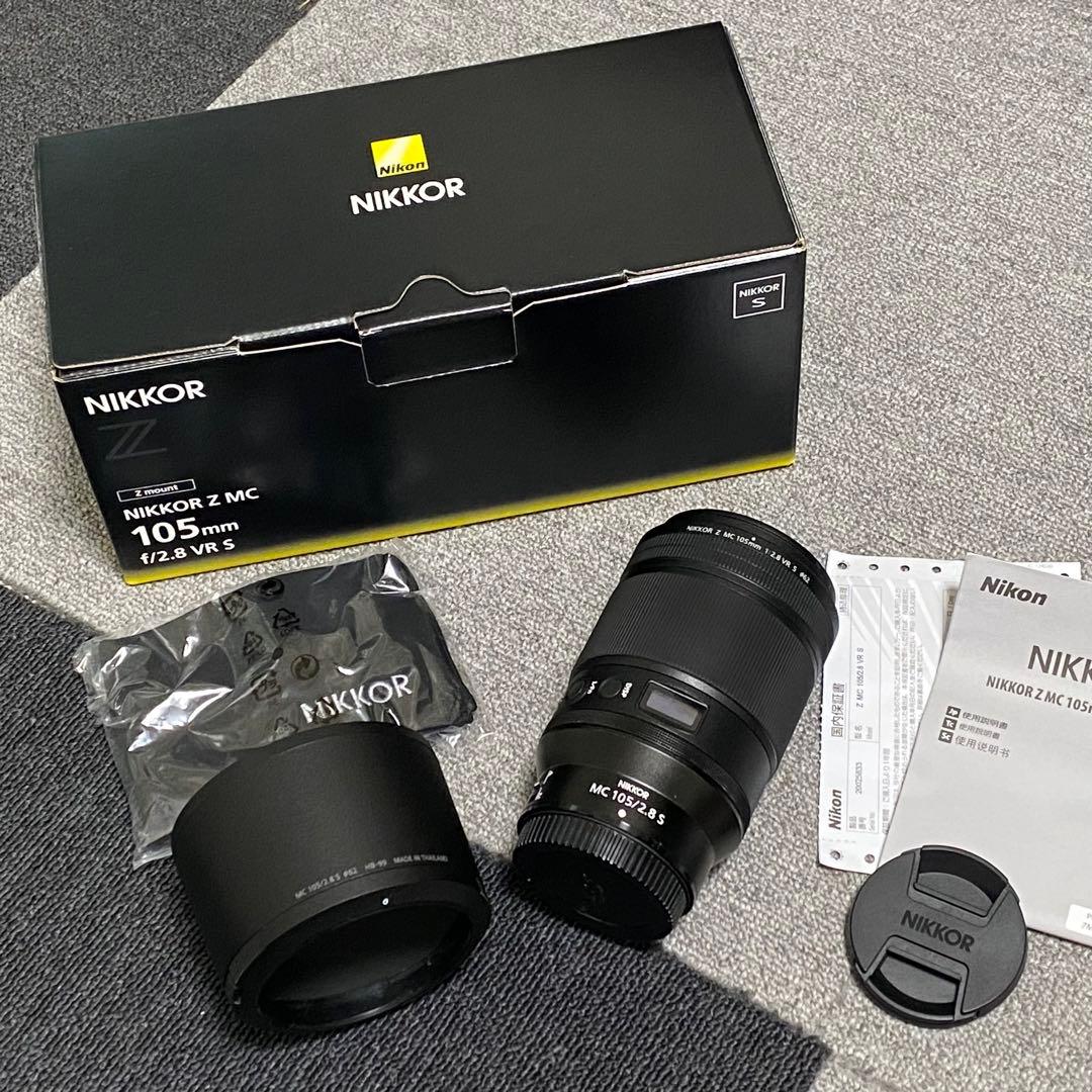 【純正フィルター付】NIKKOR Z MC 105mm f/2.8 VR S