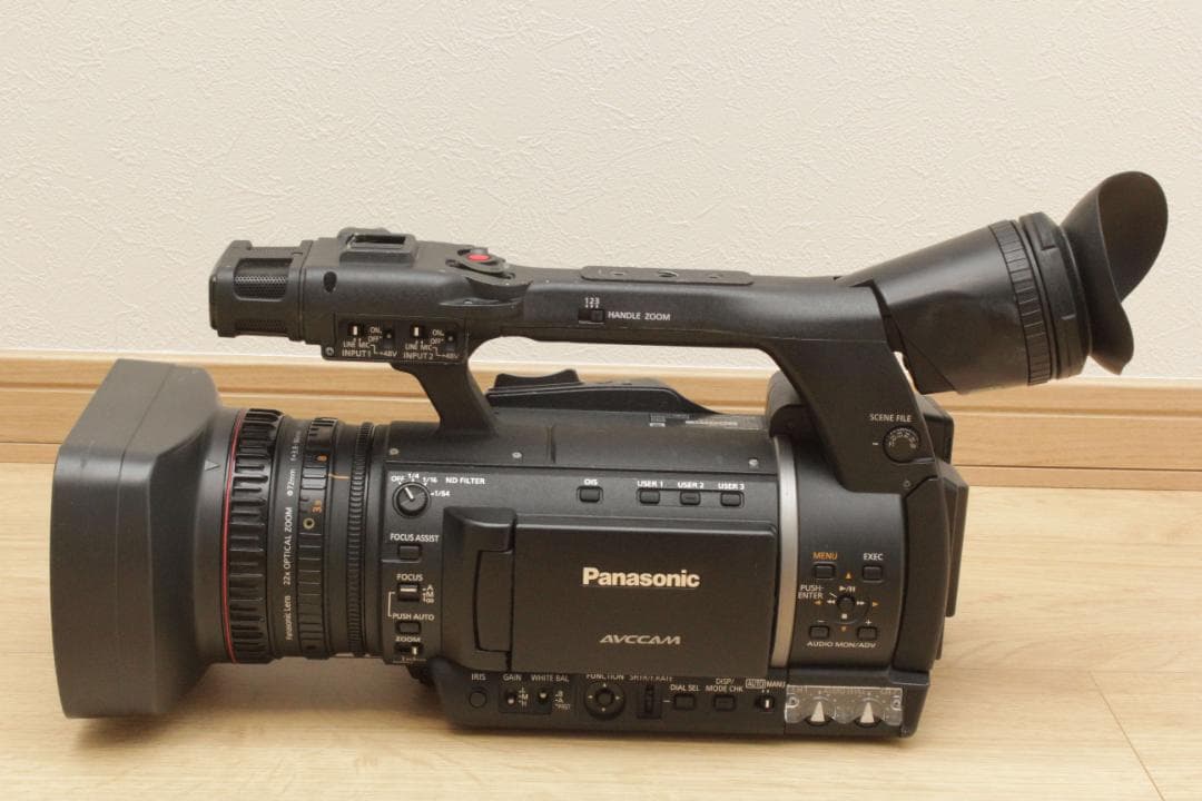 けい！Panasonic AG-AC160　業務用ビデオカメラ