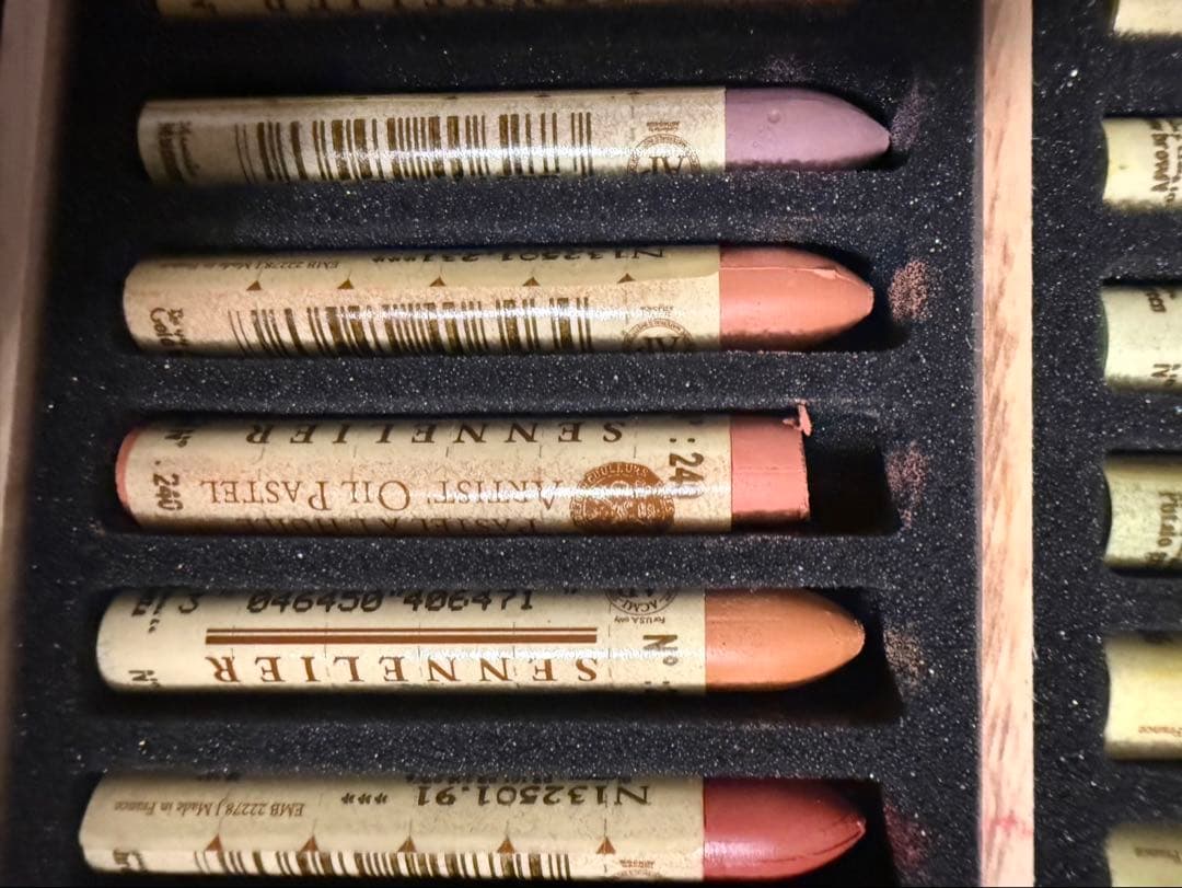 SENNELIER 120色オイルパステルセット　美品