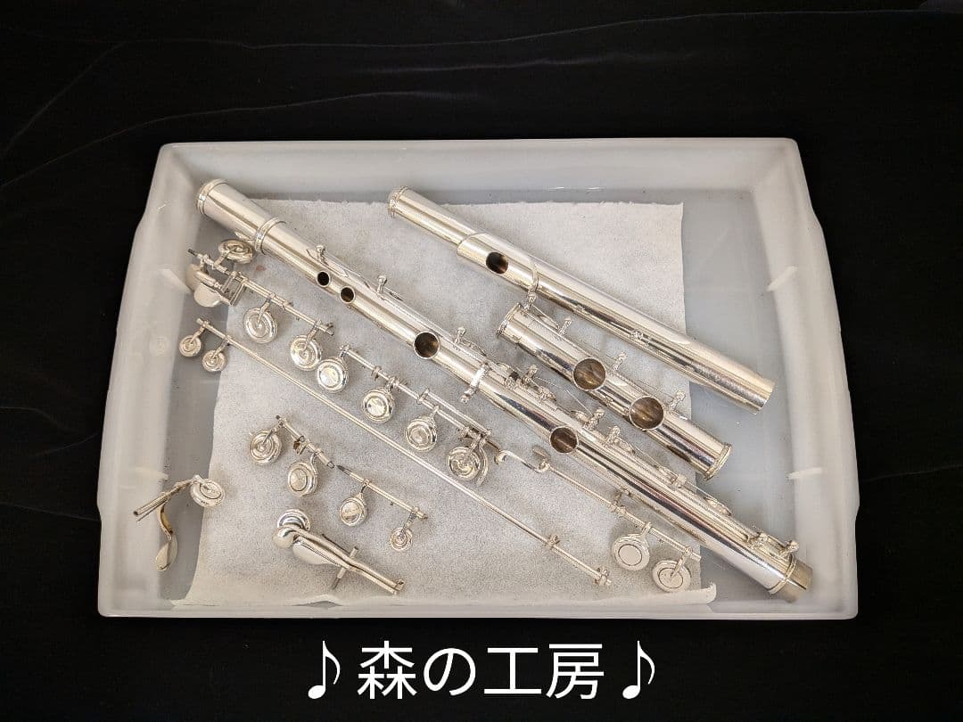 中古フルート専門店‼️ピントップアーム‼️ヤマハフルート YFL451 Eメカ
