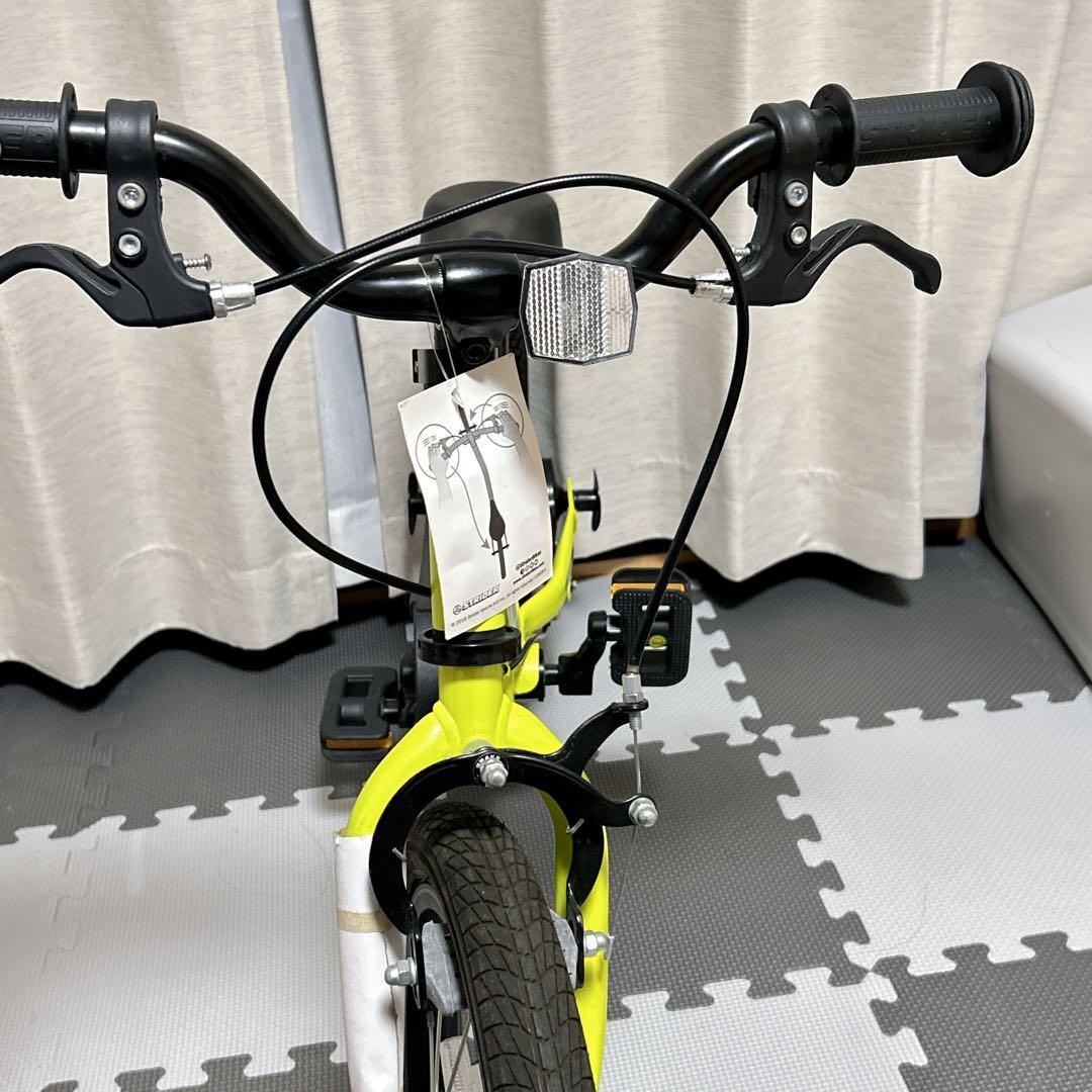 【極美品/希少カラー】STRIDER 14X ライムイエロー/説明書・部品付