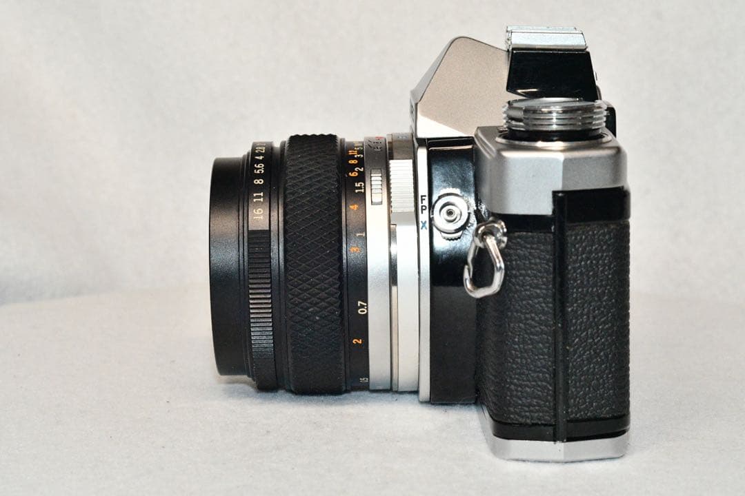お値引き《動作品》OLYMPUS OM-1+標準レンズ付き a402