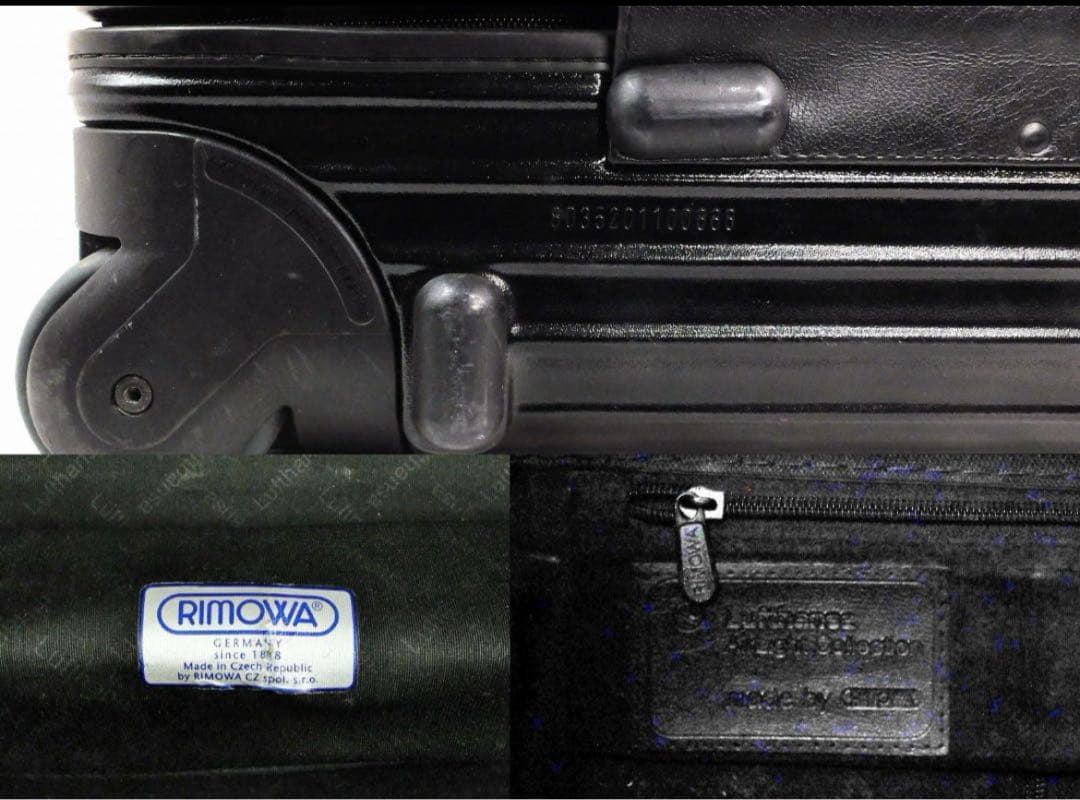 リモワ Lufthansa サルサDX 2輪 TSA キャビントロリー 35L