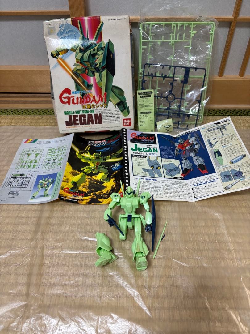 ガンプラ組立済み14点セット　（昭和ジャンク品）