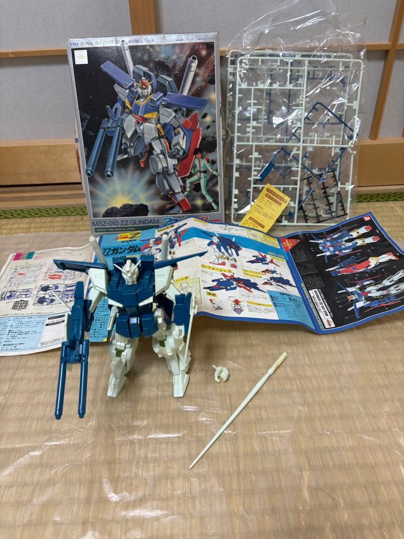 ガンプラ組立済み14点セット　（昭和ジャンク品）