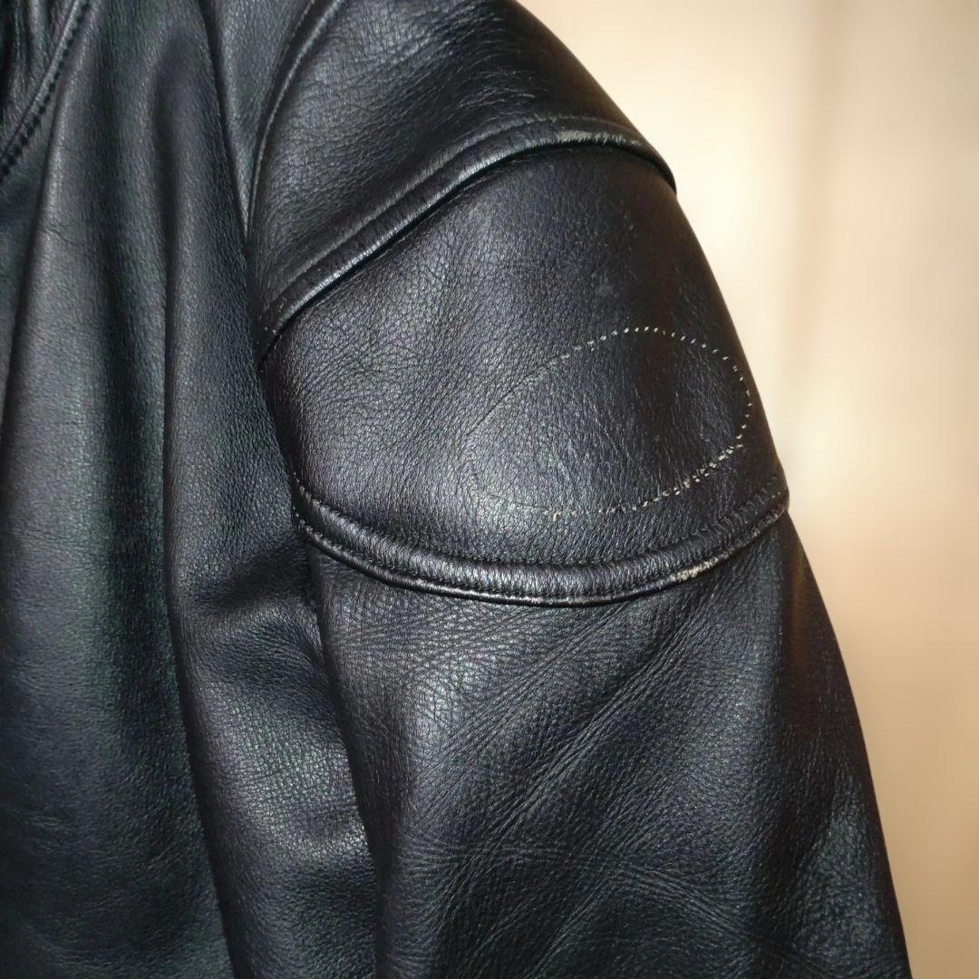 お値下げ/クシタニ '80絶版　黒レザージャケットS WM相当