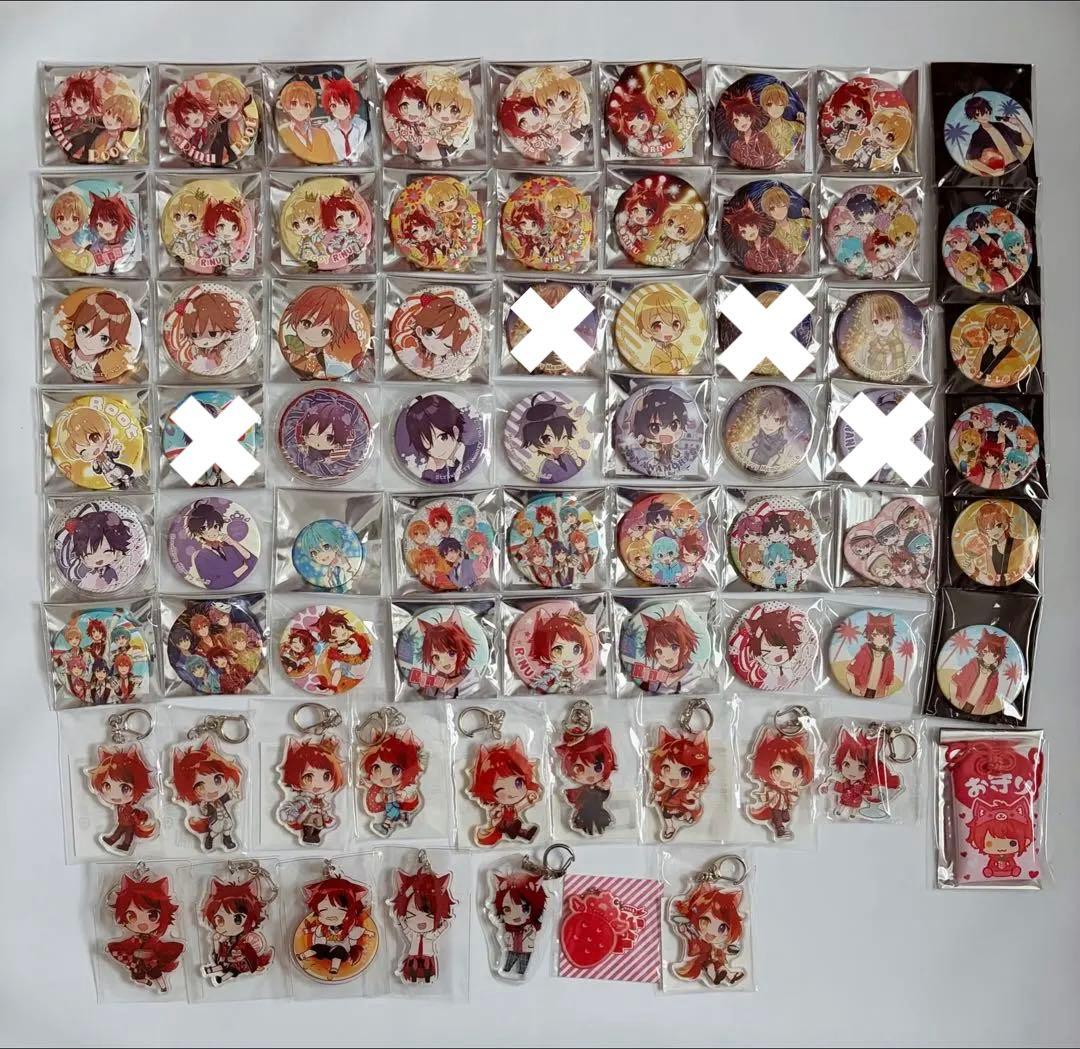 すとぷりグッズ まとめ売り 莉犬 ジェル ななもり さとみ ころん るぅと