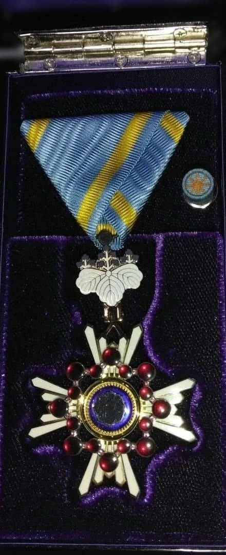 瑞宝双光章・略綬・共箱