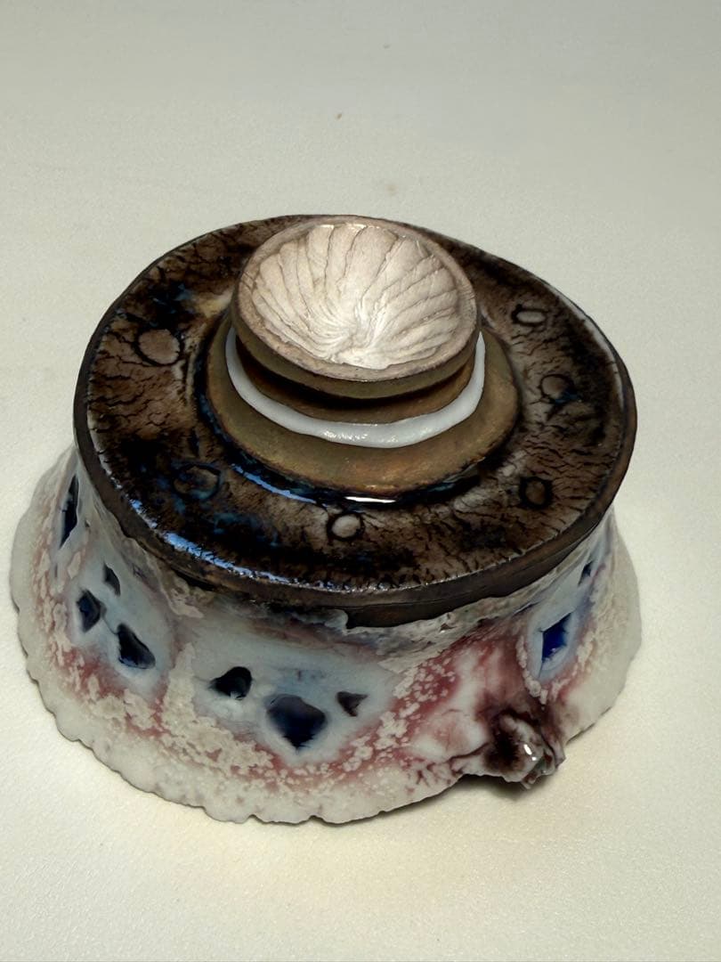 川端健太郎　盃　共箱、共布