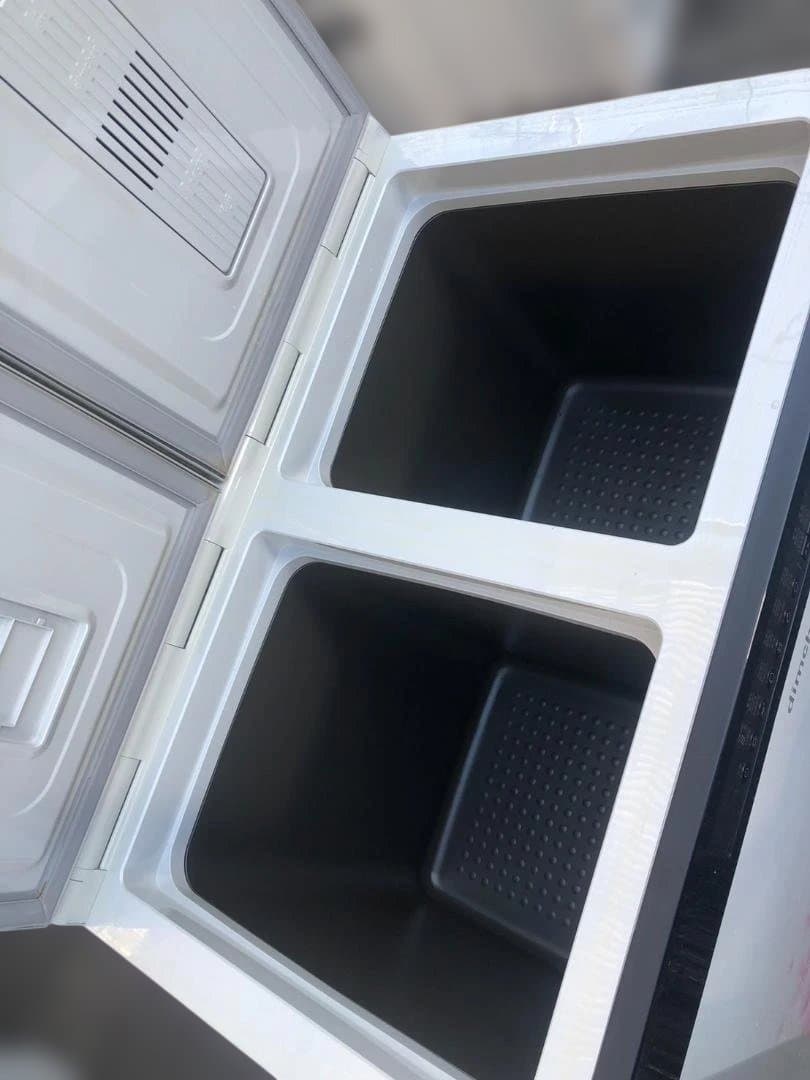 キムチ用冷蔵庫　 ピンク花柄 ホワイト