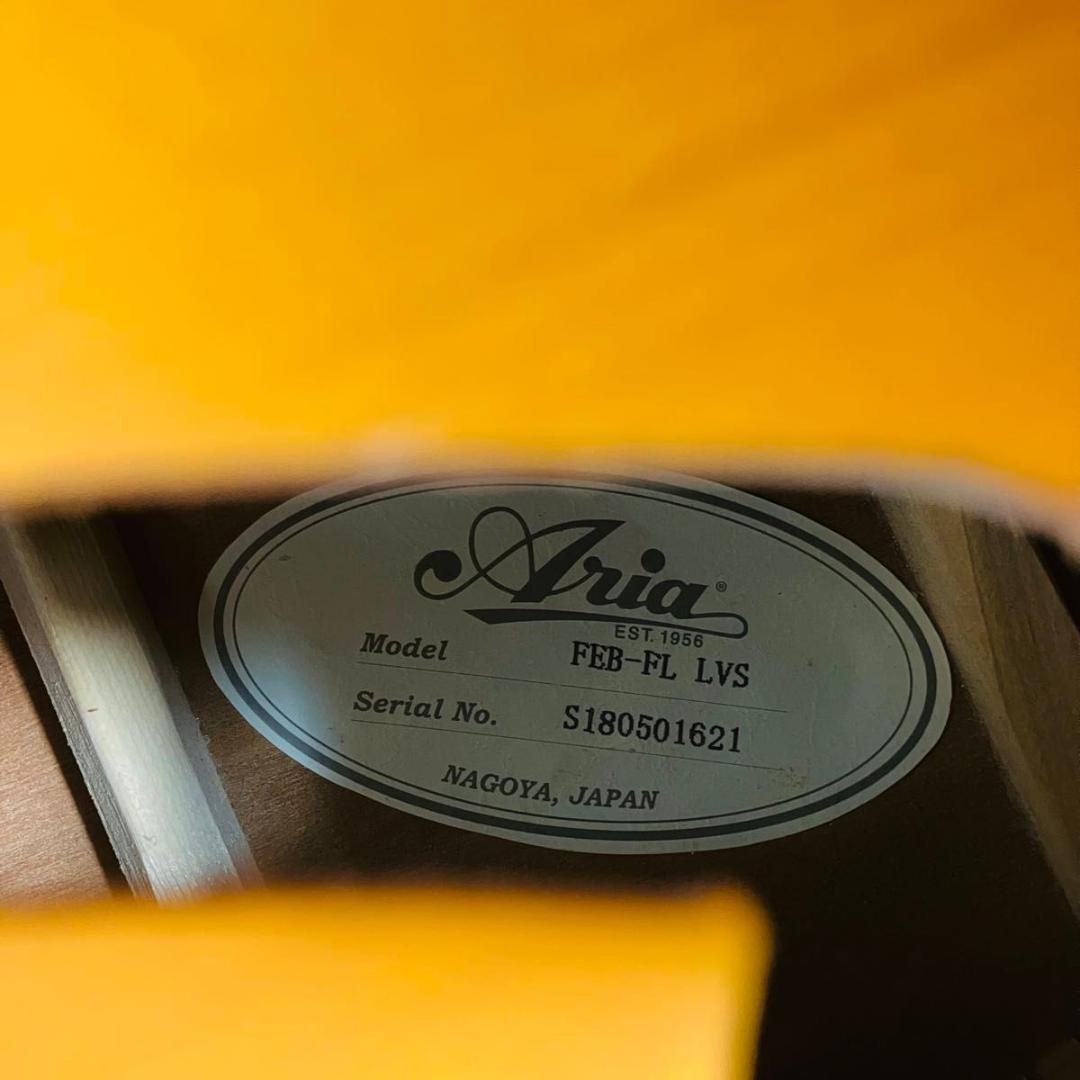 【希少】Aria FEB-FLLVS アコースティックベース アリア エレアコ