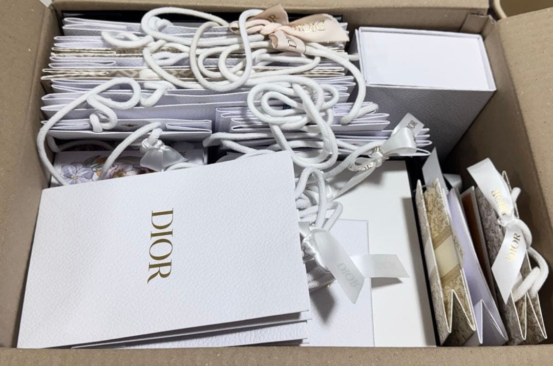 Dior CHANEL MICHEAL KORS ショッパー 袋 箱 大量