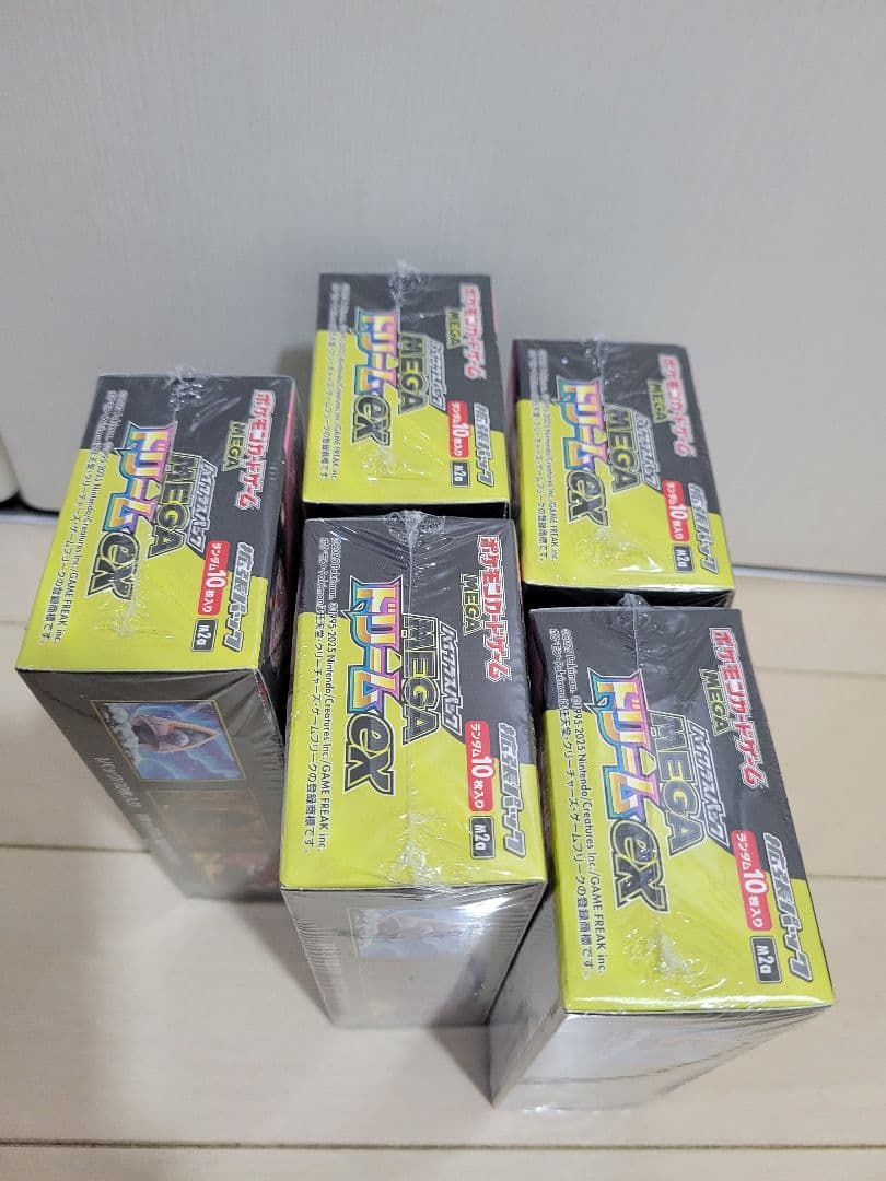 ポケモンカードMEGAドリームex(シュリンク付）新品未開封