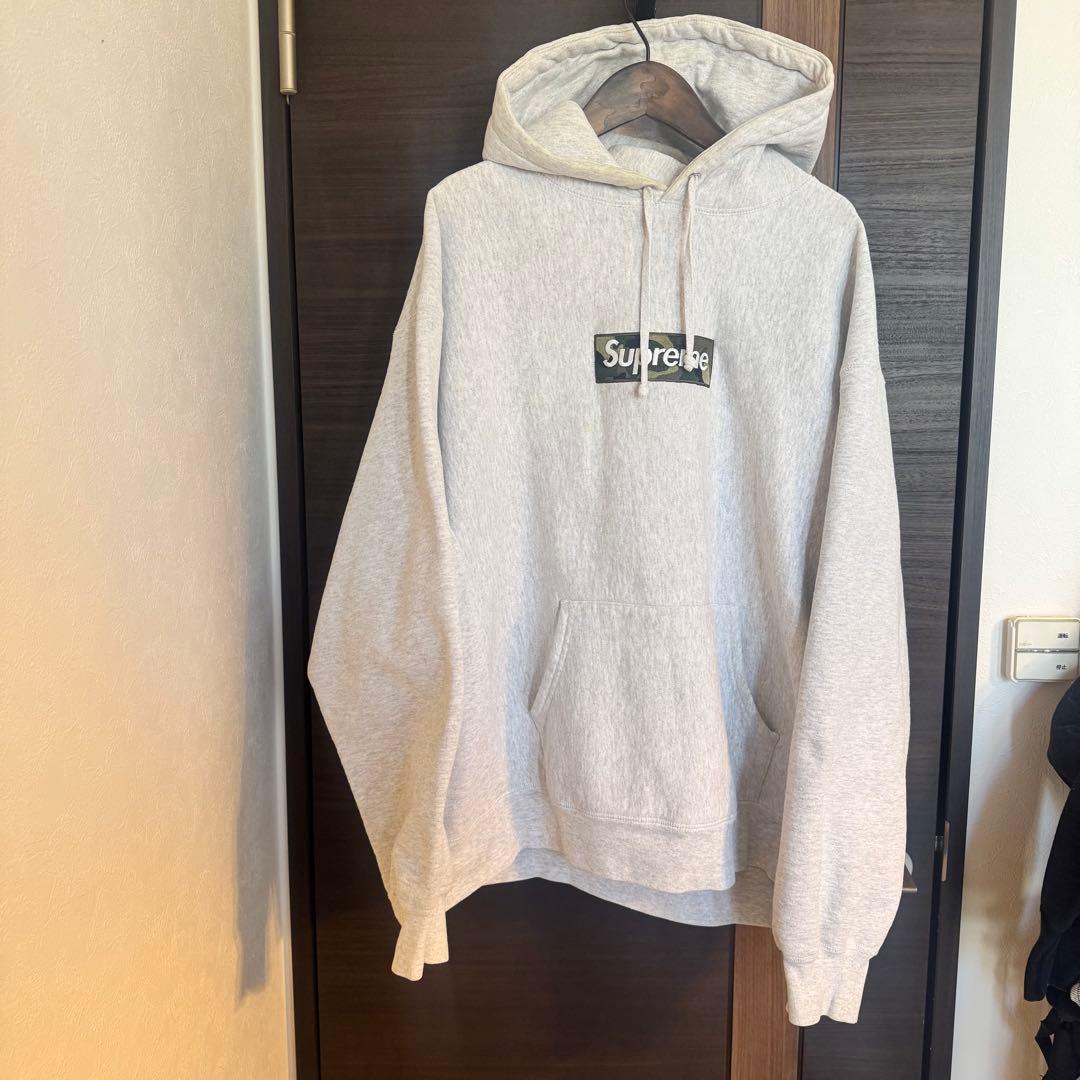 Supreme Box Logo hooded sweatshirt カモ