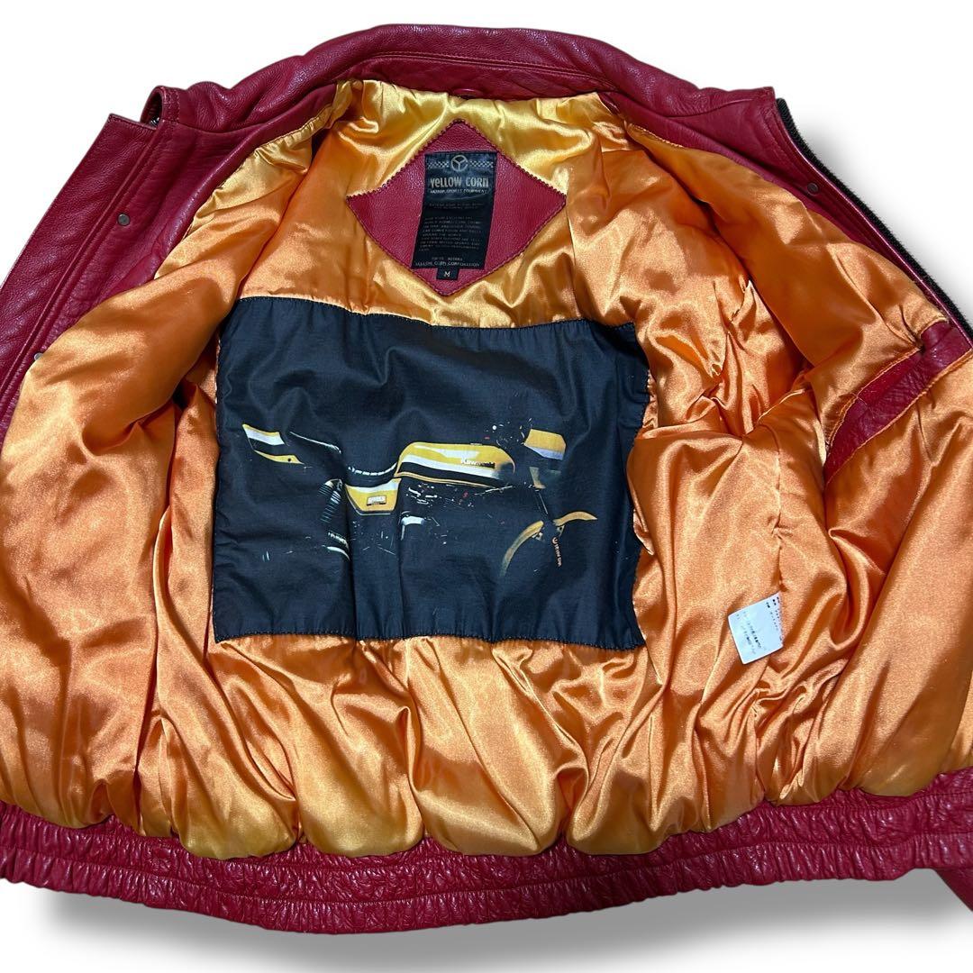 希少 YELLOW CORN HIGHWAY MAGICIAN 本革 ライダース