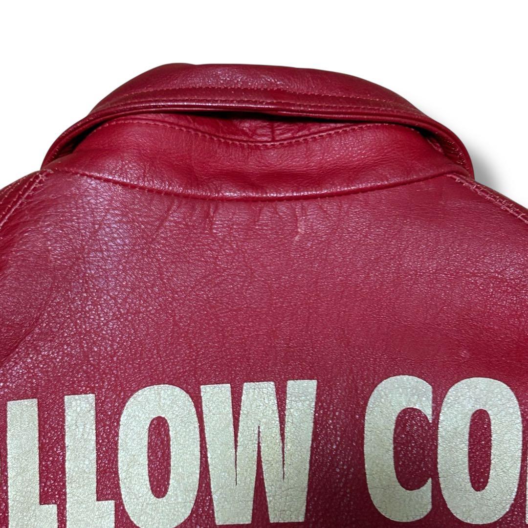 希少 YELLOW CORN HIGHWAY MAGICIAN 本革 ライダース