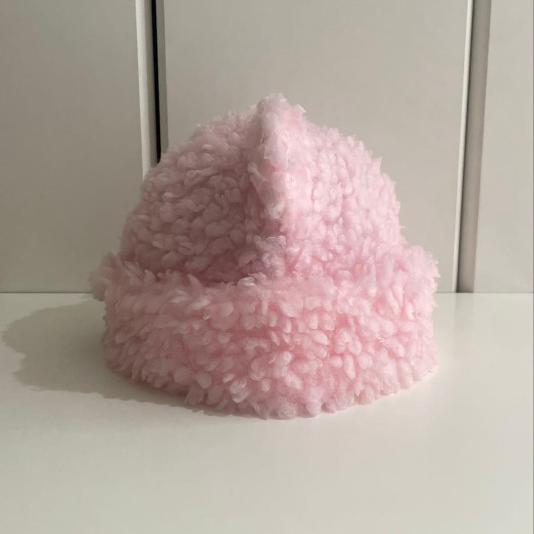 ベイシックス ベアビーニー ピンク