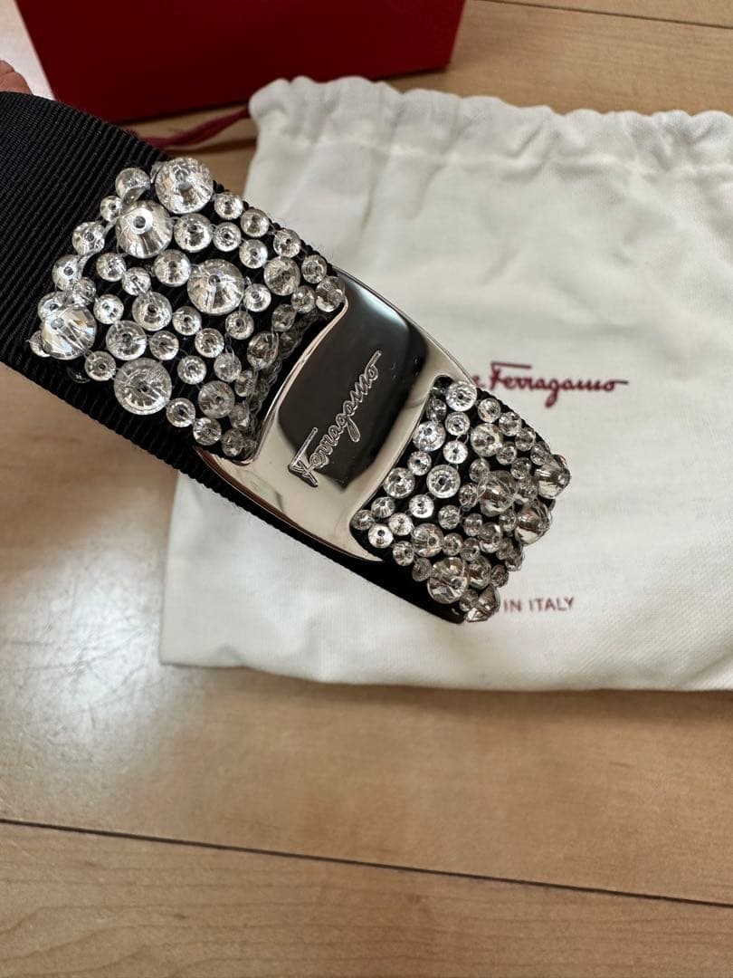 Ferragamo ビジュー付きカチューシャ