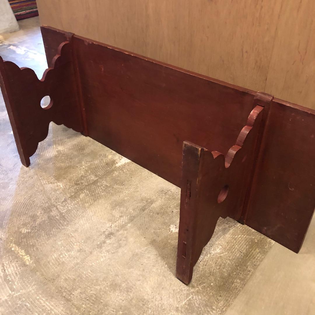 【昭和レトロ】　木製　文机　長テーブル　座卓 長座卓　ローテーブル　アンティーク