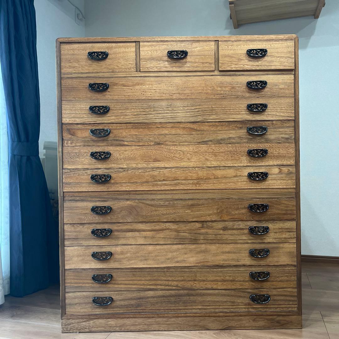 お値引き！ 焼桐箪笥　オーダーメイド　アンティーク