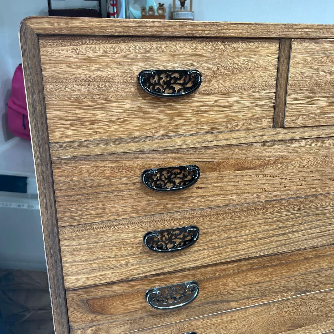 お値引き！ 焼桐箪笥　オーダーメイド　アンティーク