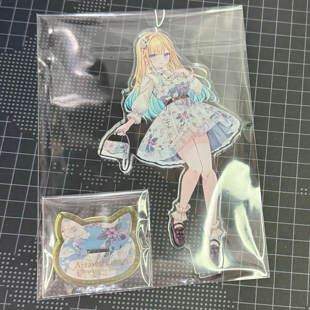 藍沢エマ　ぶいすぽっ！　アクリルスタンド　どんぐりねこ　氷菜　VGGC 6th