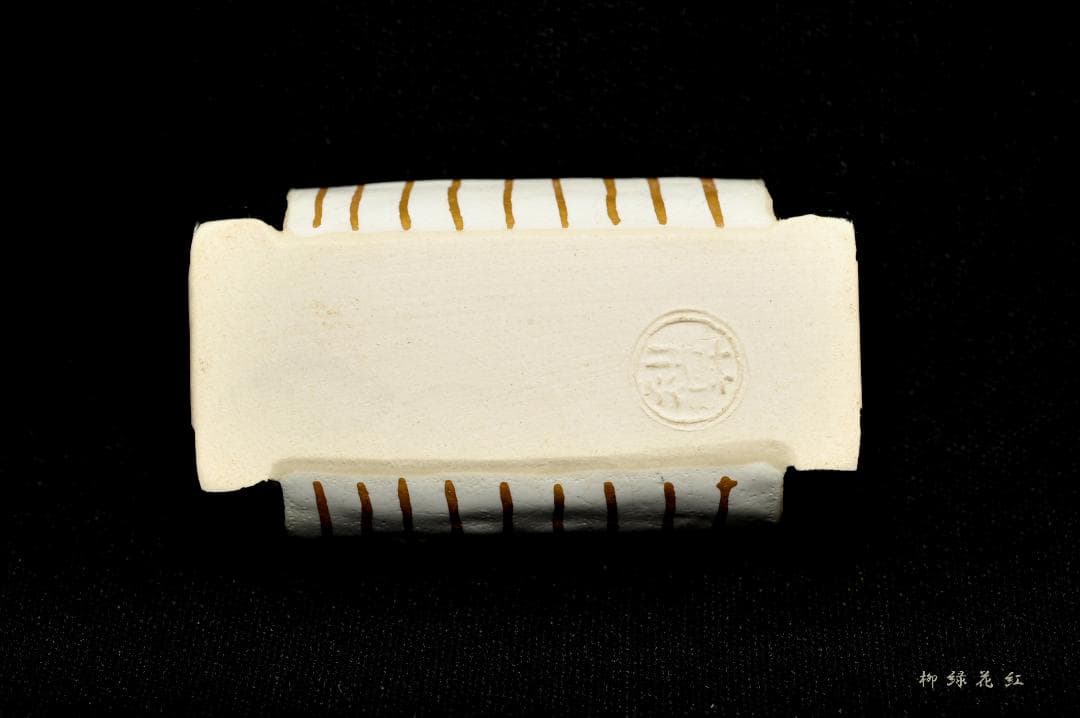 三代 加藤利昇 火の用心 提灯 香合 共箱 茶道具 師：十六代永楽善五郎（即全）