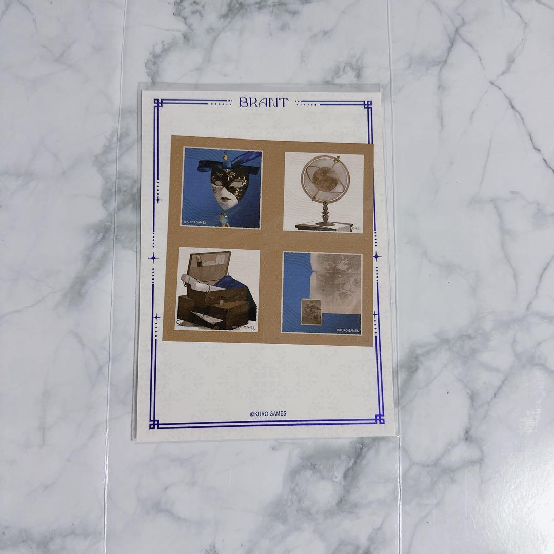 鳴潮 綺夢幻影 ぬいぐるみ指人形 アクリルスタンド ポストカード 特典 ブラント