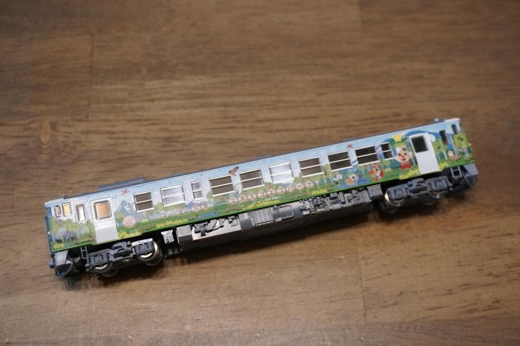 キハ40　2085　只見線　ユネスコエコパーク　ラッピング車　1両　Ｍ車