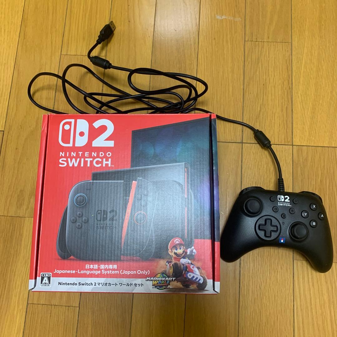 Nintendo Switch2本体(マリオカートセット)コントローラー付