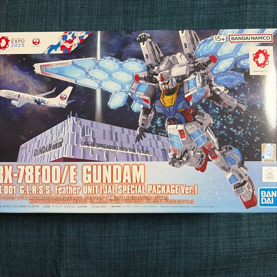 ロボット RX-78F00/E GUNDAM JAL SPECIAL PACKAGE