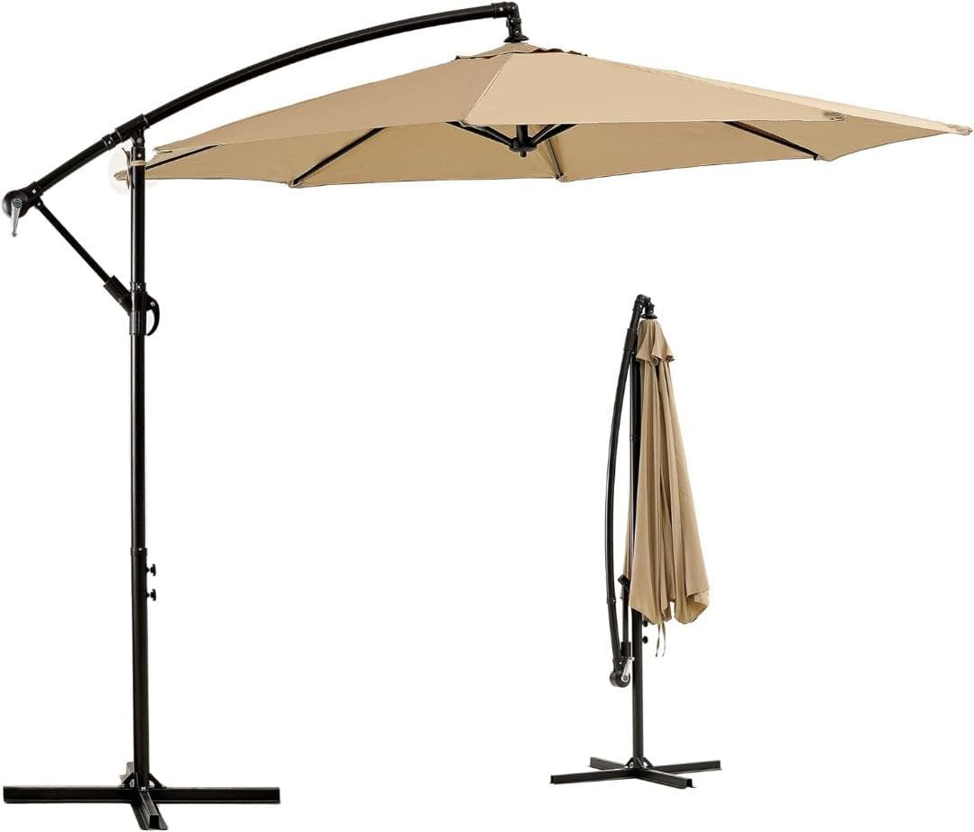 ひ*ん様 VECELO パラソル ガーデンパラソル 大型 ハンギングパラソル (