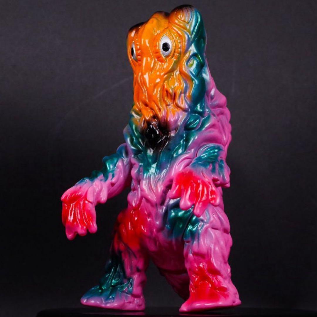 ヘドラ　リトル　ソフビ　ブルマァクの怪獣シリーズ　レトロピンク【未開封】