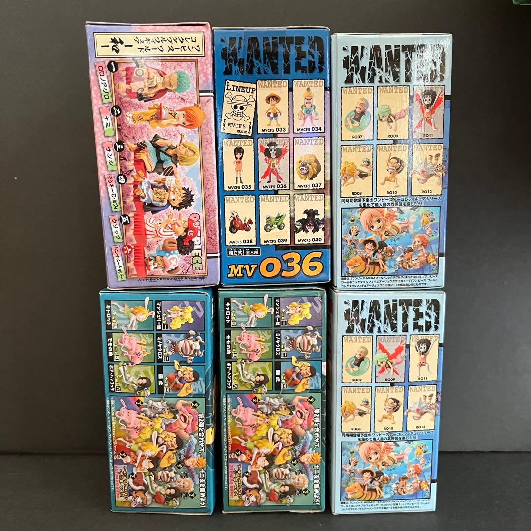 ワンピース　ワーコレ　フィギュア 6体セット✨