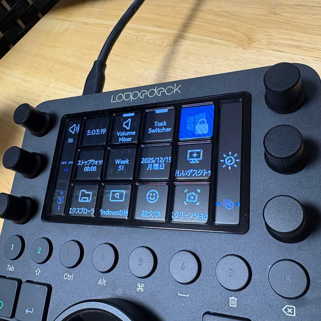 【化粧箱付き美品】Loopdeck CT ブラック