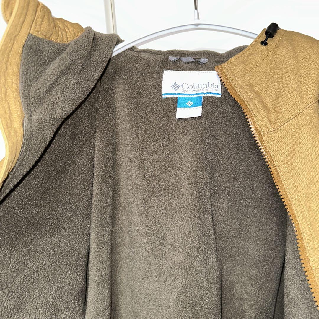 【Columbia 】ロマビスタフーディジャケット Lサイズ ベージュ
