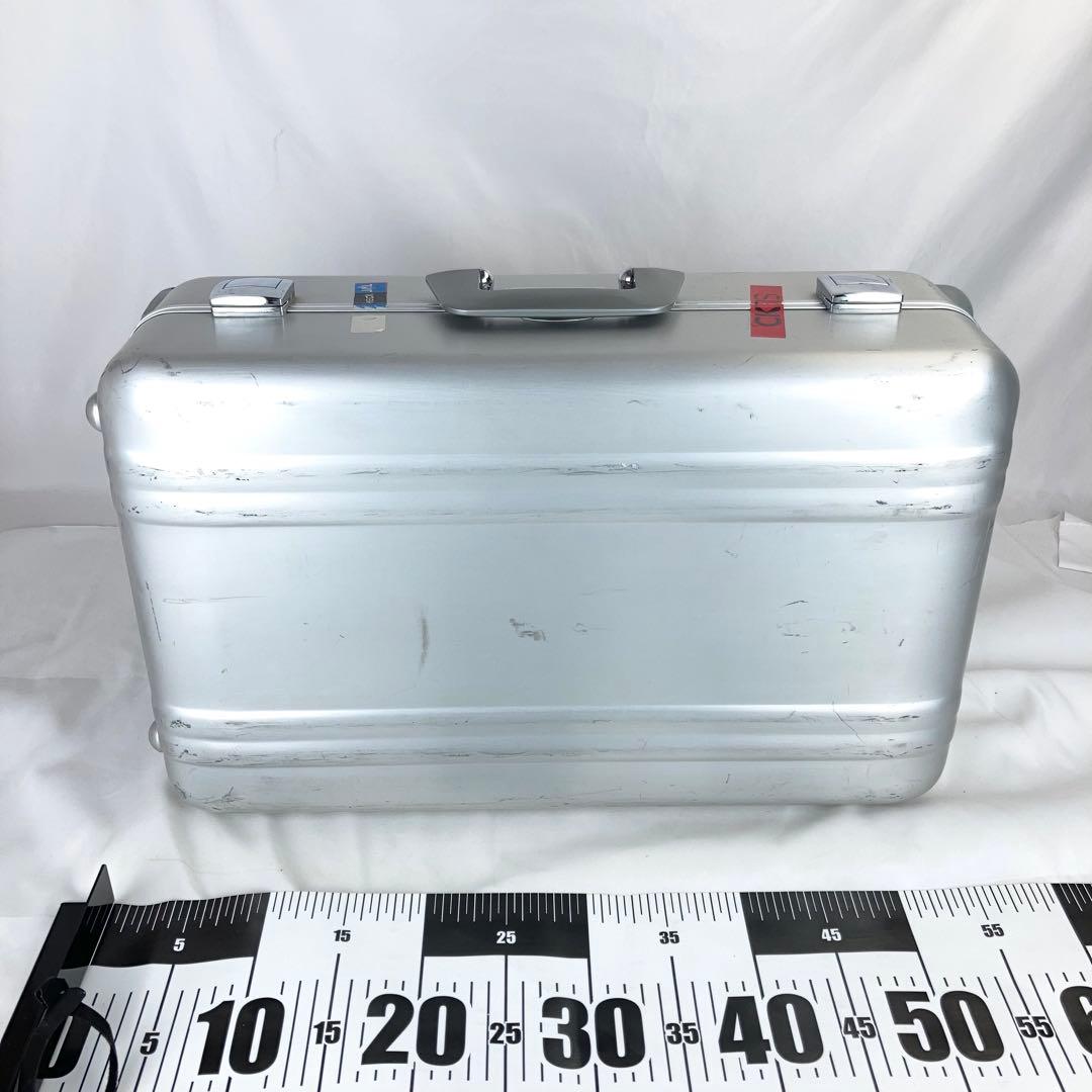 ◆ゼロハリバートン 2輪 スーツケース ぜローラ シルバー アルミ