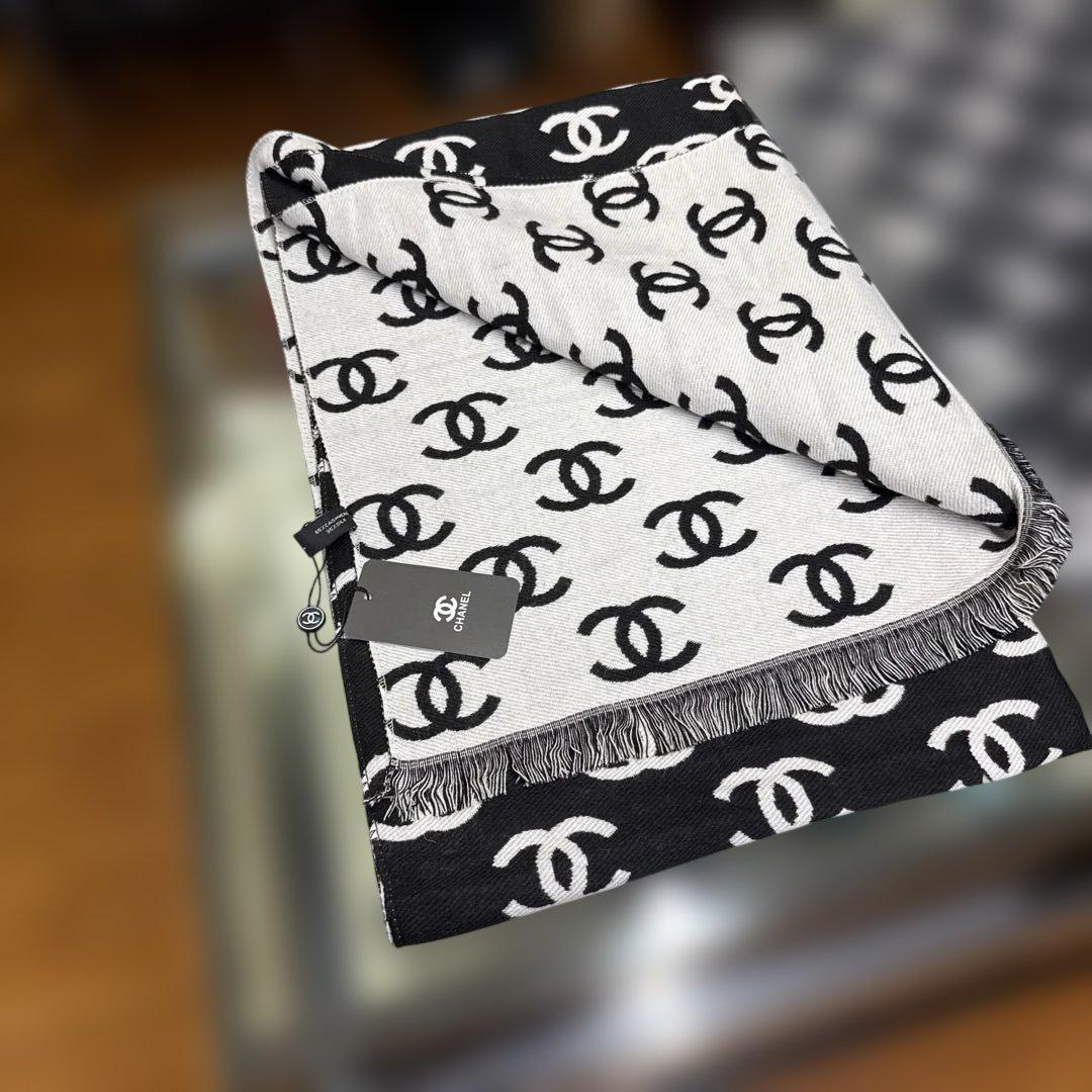 CHANEL リバーシブル ノベルティ品 ショール ストール マフラー 新品