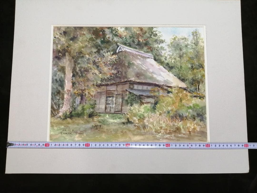 岩脇哲也 水彩画　題名不明