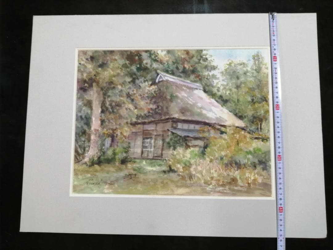 岩脇哲也 水彩画　題名不明