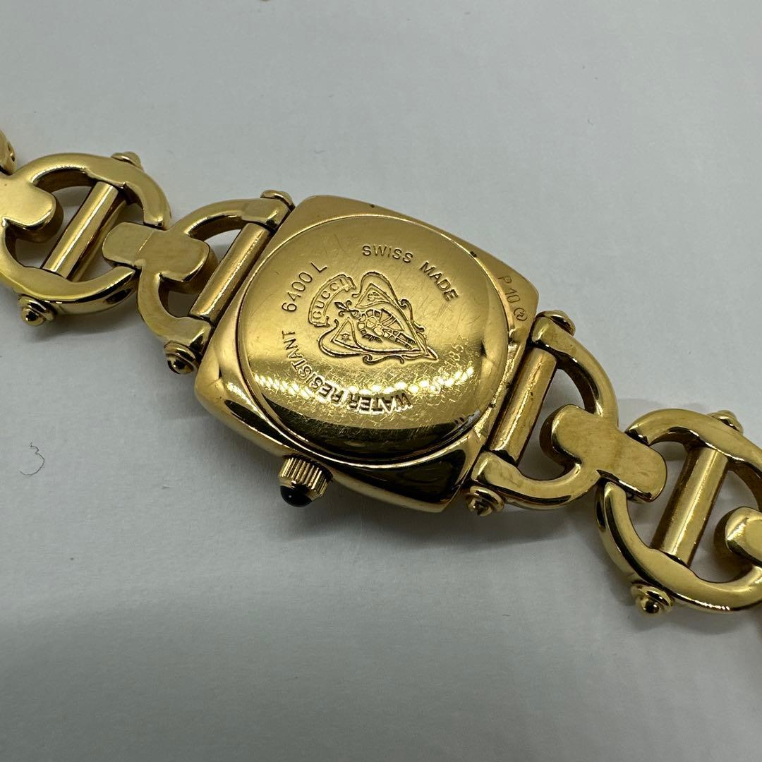 GUCCI 　グッチ　 6400L 　レディース　腕時計　ゴールド　保管品