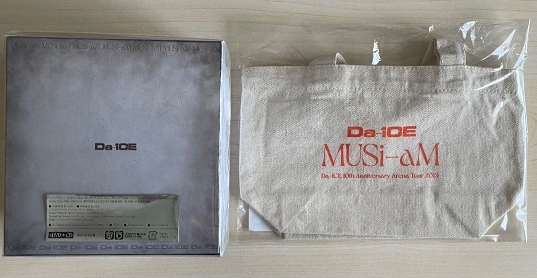 Da-iCE MUSi-aM 豪華盤(初回生産限定)4DVD+CD トートバッグ