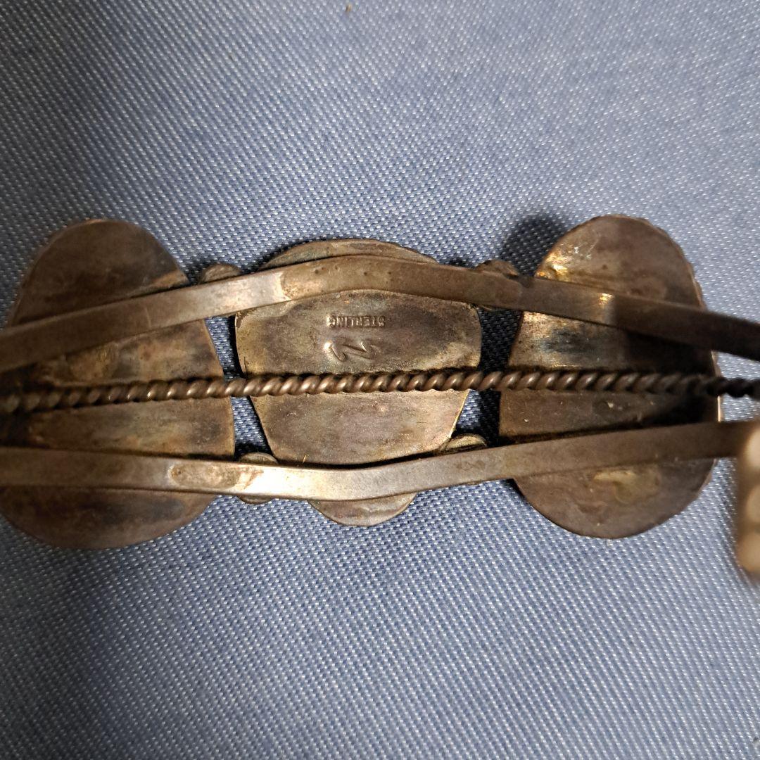 アリゾナターコイズトリプルストーンバングル