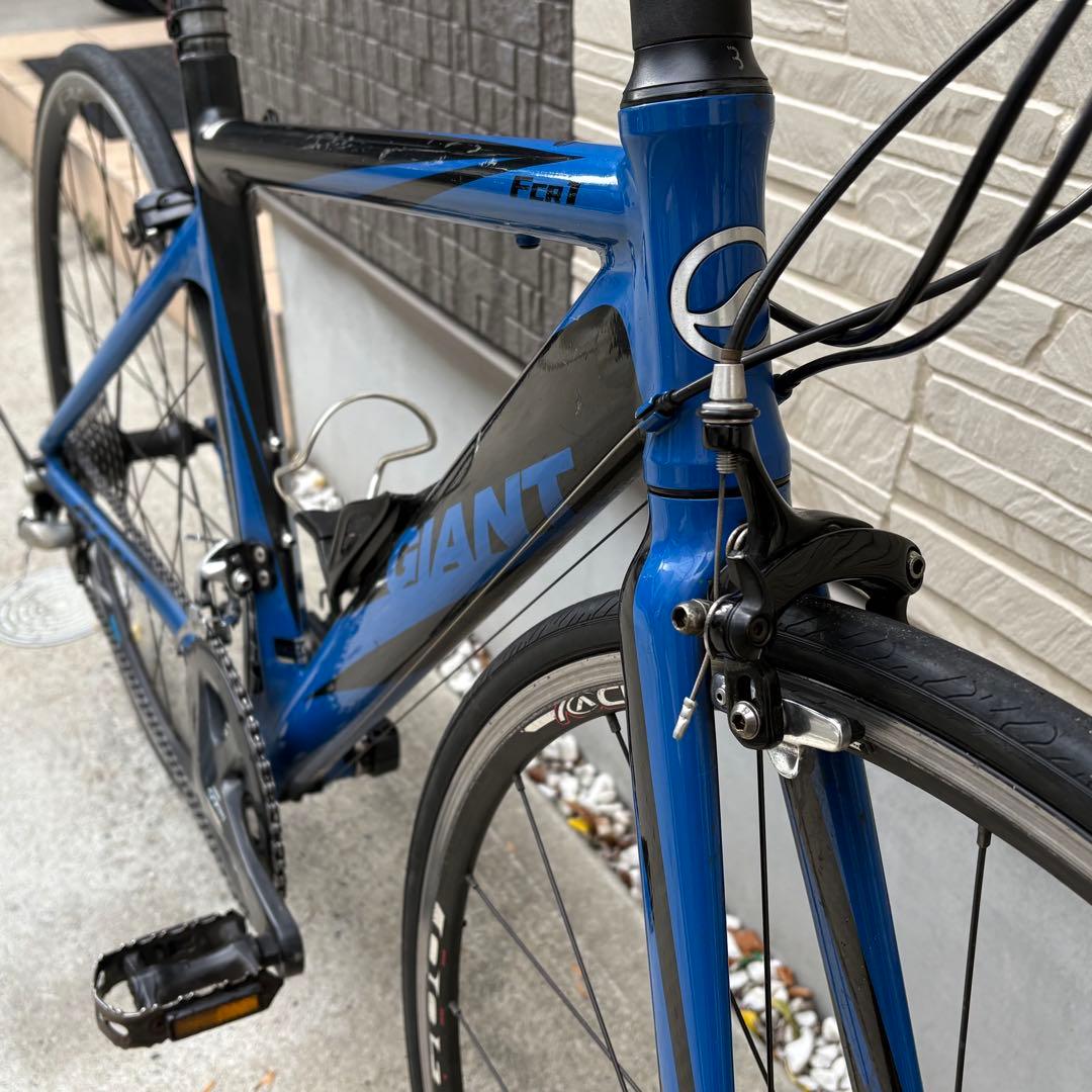 【整備済み】GIANT ジャイアント FCR1 フラットバーロード エアロ 9速