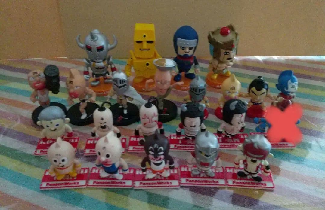 キン肉マン フィギュア 22体 アニメヒーローズ パンソンワークス