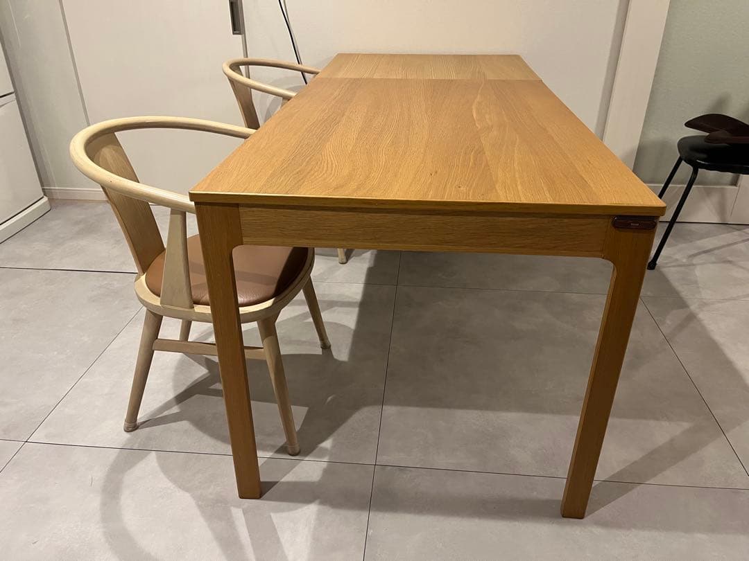 IKEA 伸縮ダイニングテーブル　エーケダーレン　120/180x80cm